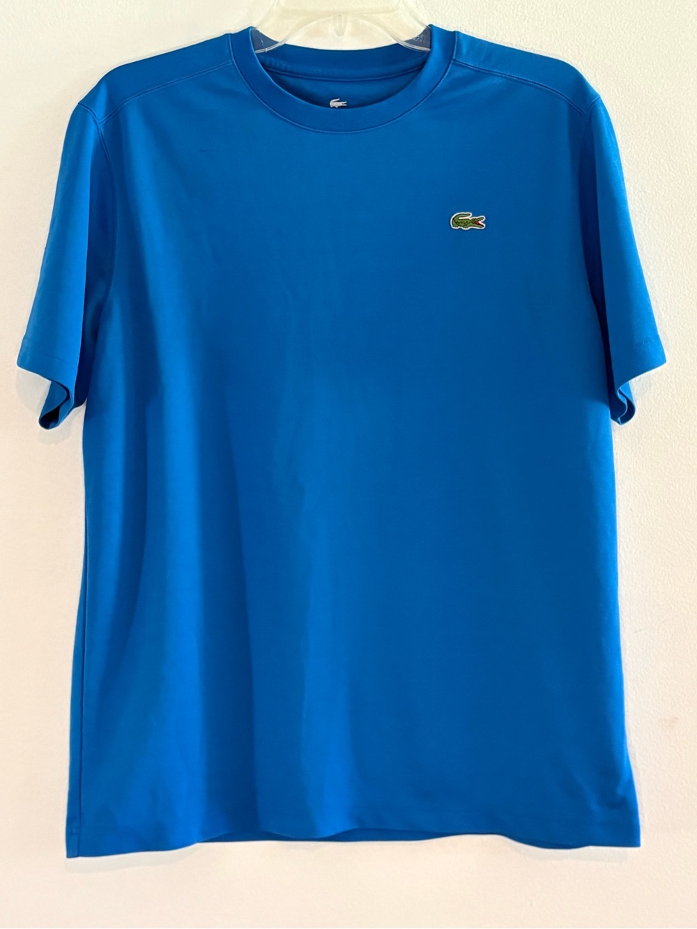 Lacoste Men’s Royal Blue Crewneck Performance Tee 5